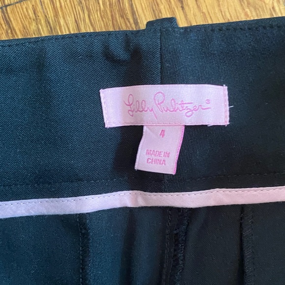 Lilly Pulitzer Black Jet Set trousers - Picture 3 of 5